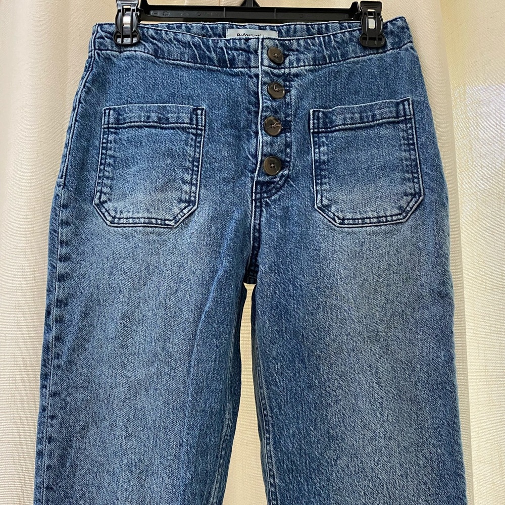 Reformation Blue High Rise Women Jeans - Picture 5 of 10